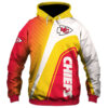 Kansas City Chiefs 3D Zip Hoodie Zip Hoodie Pullover Nfl 0