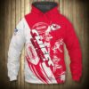 Kansas City Chiefs Hoodie 3D Cartoon Player Cute Zip Hoodie 0