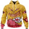 Kansas City Chiefs Hoodie 3D Devil Eyes Gift for Fans 0