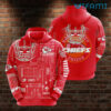 Kansas City Chiefs Hoodie 3D Field Football Helmet Sketch KC Chiefs Gift Kansas City Chiefs Hoodie 3D Field Football Helmet Sketch KC Chiefs Gift 0