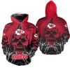 Kansas City Chiefs Hoodie Halloween Pumpkin Skull Print Zip Hoodie Kansas City Chiefs Hoodie Halloween Pumpkin Skull Print Zip Hoodie 0