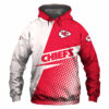 Kansas City Chiefs Hoodie Longsleve Zip Hoodie for Fan Kansas City Chiefs Hoodie Longsleve Zip Hoodie for Fan 0