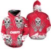 Kansas City Chiefs Hoodie Skull for Halloween Graphic Kansas City Chiefs Hoodie Skull for Halloween Graphic 0