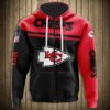 Kansas City Chiefs Nfl 3D All Over Print Zip Up Hoodie Option Kansas City Chiefs NFL 3D All Over Print Zip up Hoodie Option 1