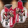 Kansas City Hoodie 3D Mascot KC Chiefs Gift 0