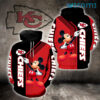 Kansas City Hoodie 3D Mickey Mouse Kansas City Chiefs Gift For Her 0