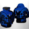 Kansas City Royals MLB Skull 3D Hoodie Zipper Hoodie Kansas City Royals MLB Skull 3D Hoodie Zipper Hoodie 0