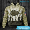 Kansas City Salute To Service Hoodie 3D Veteran March Custom KC Chiefs Gift 0