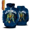 Leonardo Ninja Turtle 3D Hoodie 0