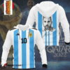 Lionel Messi Argentina World Cup 3D Hoodie 0