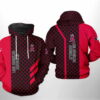 Los Angeles Angels MLB 3D Hoodie Zipper Hoodie 0