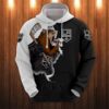 Los Angeles Kings Hoodie 3D Zip Hoodie 3D Cartoon Graphic Zip Hoodie for Fan 0