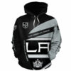 Los Angeles Kings Hoodie 3D Zip Hoodie Gift for Fans 0