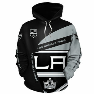 Los Angeles Kings Hoodie 3D Zip Hoodie Gift for Fans 0