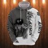 Los Angeles Kings Hoodie Ultra Death Graphic Gift for Halloween Los Angeles Kings Hoodie Ultra Death Graphic Gift for Halloween 0