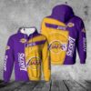 Los Angeles Lakers Hoodie 3D Basketball for Fans Los Angeles Lakers Hoodie 3D Basketball for Fans 0