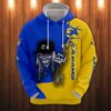 Los Angeles Rams Hoodie Ultra Death Graphic Gift for Halloween Los Angeles Rams Hoodie Ultra Death Graphic Gift for Halloween 0