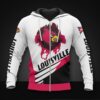 Louisville Cardinals Hoodie 3D Zip Hoodie Long Sleeve Gift for Fan Louisville Cardinals Hoodie 3D Zip Hoodie Long Sleeve Gift for Fan 0