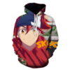 Manga Anime Reki Sk8 The Infinity Art 3D Zip Hoodie 0