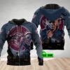Manly Warringah Sea Eagles 3D Hoodie NRL Custom Name 3D All Over Printed Hoodie 1
