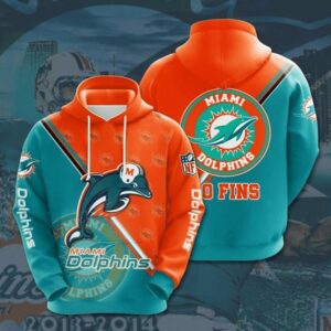 Miami Dolphins 36 Unisex 3D Hoodie Gift For Fans 0