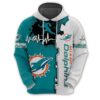 Miami Dolphins 3D All Over Print Zip Hoodie for Nfl Fans Miami Dolphins 3D All Over Print Zip Hoodie for Nfl Fans 0