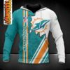 Miami Dolphins 3D Football NFL Hoodie Miami Dolphins 3D Football NFL Hoodie 0