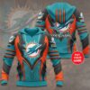 Miami Dolphins 3D Hoodie Gifts For Nfl Fans Miami Dolphins 3D Hoodie Gifts For Nfl Fans 0