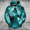 Miami Dolphins Death Skull 3D Hoodie Mer 0