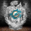 Miami Dolphins Fan Hoodie Gifts for Fans 0