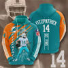 Miami Dolphins Fitzpatrick Go Fins 3D All Over Print Hoodie, Zip-Up Hoodie Miami Dolphins Fitzpatrick Go Fins 3D All Over Print Hoodie ZipUp Hoodie 0