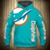 Miami Dolphins Flag Hoodie Gifts for Fans 0