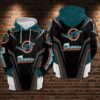 Miami Dolphins For Unisex 3D All Over Print Hoodie ZipUp Hoodie Gift For Fans 0