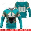 Miami Dolphins Helmets Hoodie Gifts For NFL Fans 0