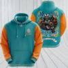 Miami Dolphins Hoodie Fathead Mascot 3D Miami Dolphins Hoodie Fathead Mascot 3D 0