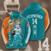 Miami Dolphins Hoodie Fitzpatrick 3D T Shirt Hoodie Full Print Miami Dolphins Hoodie Fitzpatrick 3D T Shirt Hoodie Full Print 0
