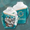 Miami Dolphins Hoodie Legends Signatures Limited Edition Full 3D All Over Print 0