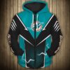 Miami Dolphins Hoodie Lightning Graphic Gifts for Fans 0