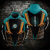Miami Dolphins NFL 3D Printed Zip-Up Hoodie Gift Miami Dolphins NFL 3D Printed ZipUp Hoodie Gift 0