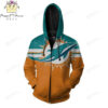 Miami Dolphins Nfl 3D All Over Print Hoodie ZipUp Hoodie 0 1
