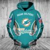 Miami Dolphins Nfl 3D All Over Printed Hoodie Zip Up Hoodie 0