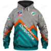 Miami Dolphins Nfl Rugby Team 3D All Over Print Hoodie ZipUp Hoodie 0