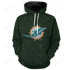 Miami Dolphins Official All Over Print Hoodie Gifts for Fans 0