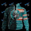 Miami Dolphins Personalized All Over Printed Hoodie Gifts For Fans 0