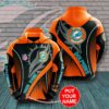 Miami Dolphins Personalized Champ Hoodie ZipUp Hoodie For Fan 0