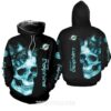 Miami Dolphins Skull 3D Hoodie For Fan 0