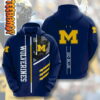 Michigan Wolverines Go Blue American Football 3D Hoodie 0