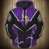 Minnesota Vikings Hoodie Lightning Graphic Gifts for Fans Minnesota Vikings Hoodie Lightning Graphic Gifts for Fans 0