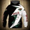 Minnesota Wild Hoodie 3D Thunder Design Pullover Nhl Minnesota Wild Hoodie 3D Thunder Design Pullover Nhl 0