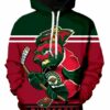 Minnesota Wild Hoodie 3D UltraCool Long Sleeve Gift for Fans 0